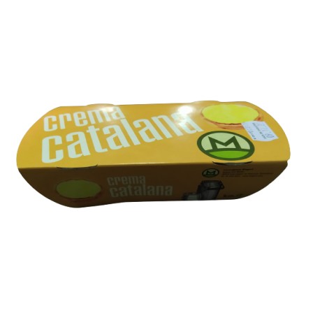 Crema catalana 125g pack2 plastic